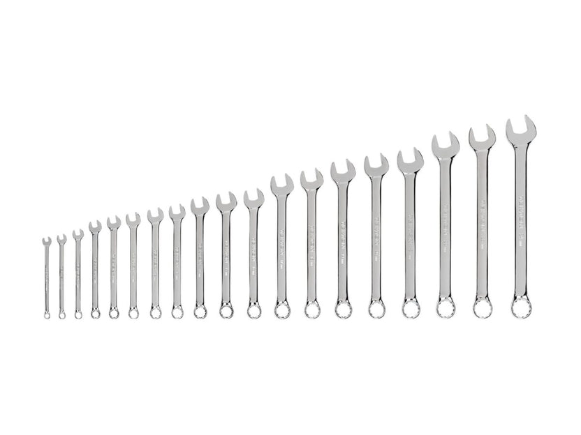TEKTON Combination Wrench Set, 19-Piece (6-24 mm) | WCB90205 Main image