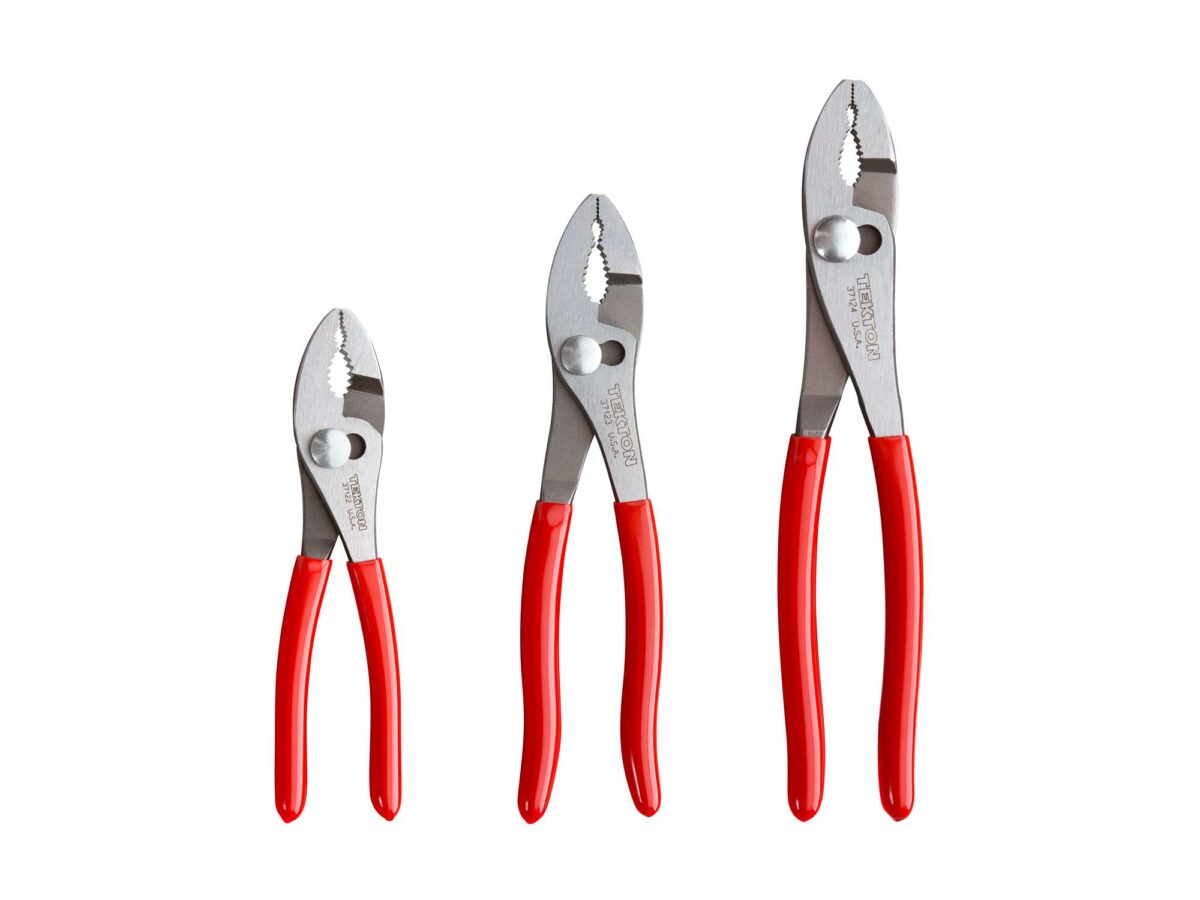 TEKTON Slip Joint Pliers Set, 3-Piece (6-1/2, 8, 10 in.) | PGA10103