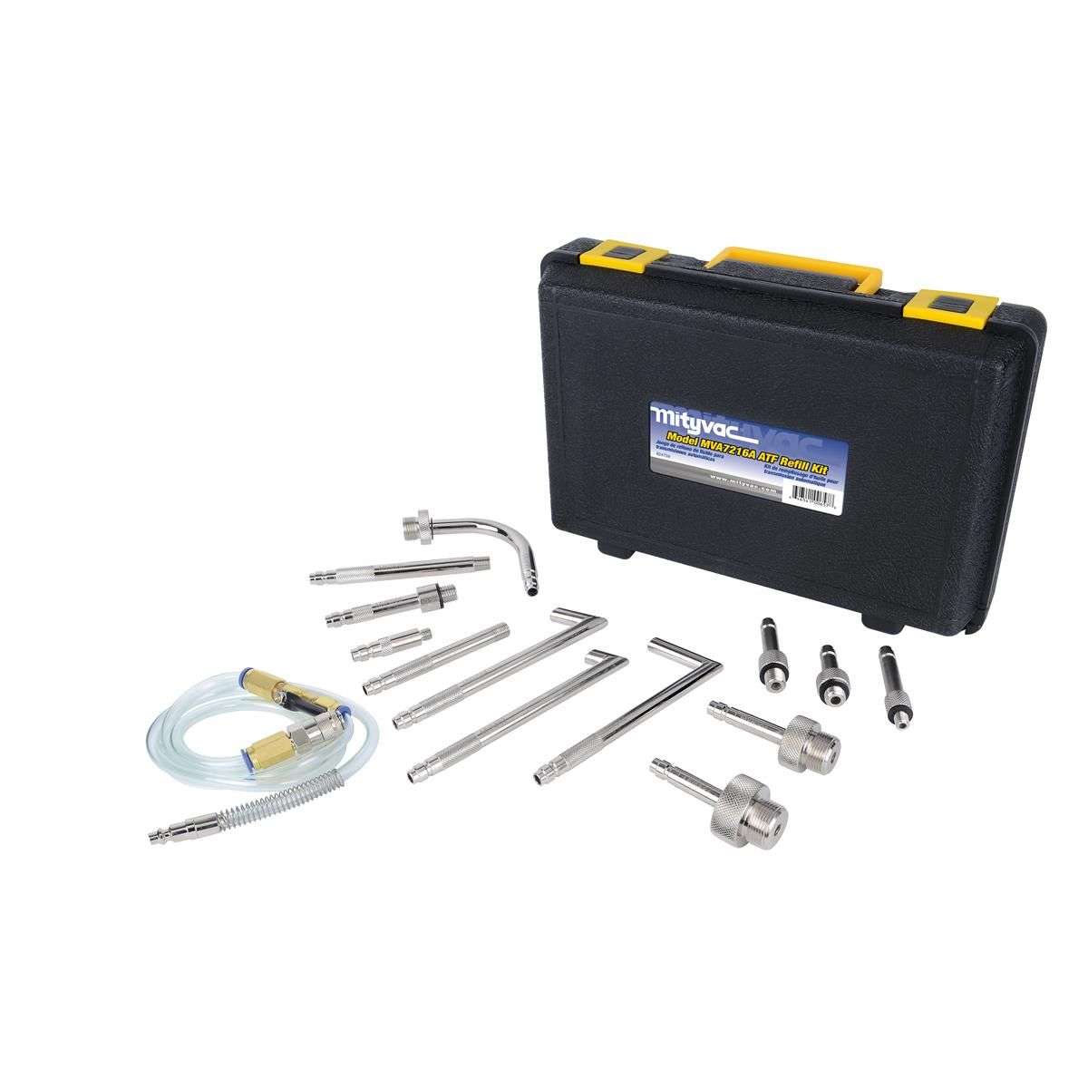 MityVac ATF Refill Accessory with 14 ATF Adapters Kit, Coverts MV7201 Main image