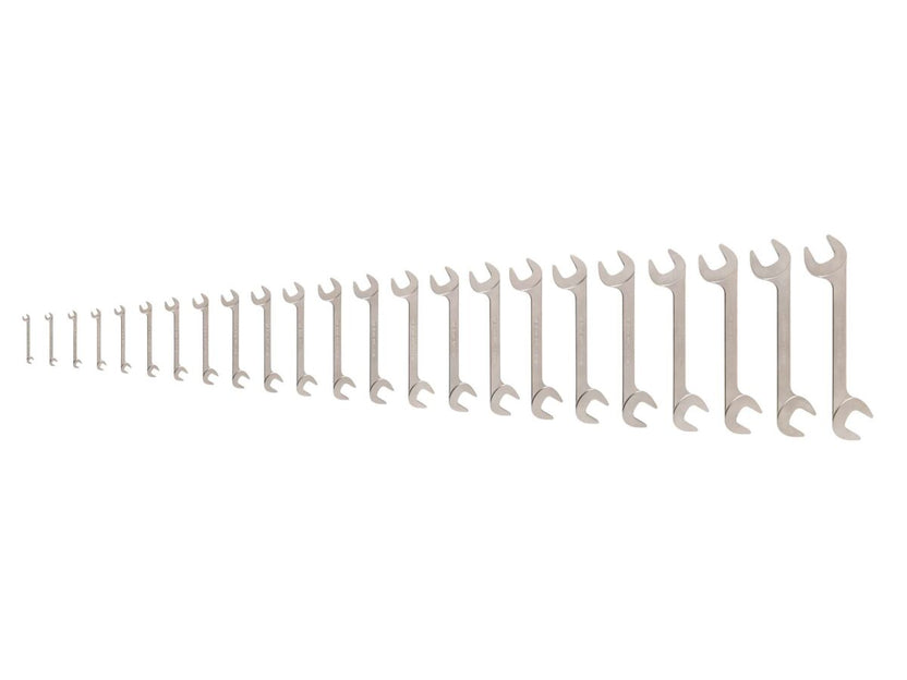 TEKTON Angle Head Open End Wrench Set, 23-Piece (1/4 - 1-1/2 in.) | WAE91007 Main image