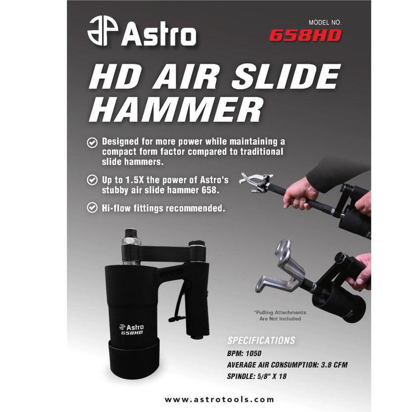Astro Pneumatic HD Air Slide Hammer Secondary image