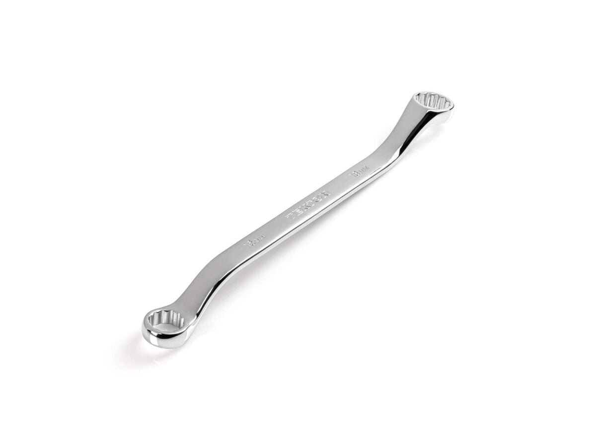 TEKTON 16 x 18 mm 45-Degree Offset Box End Wrench | WBE24316 Main image