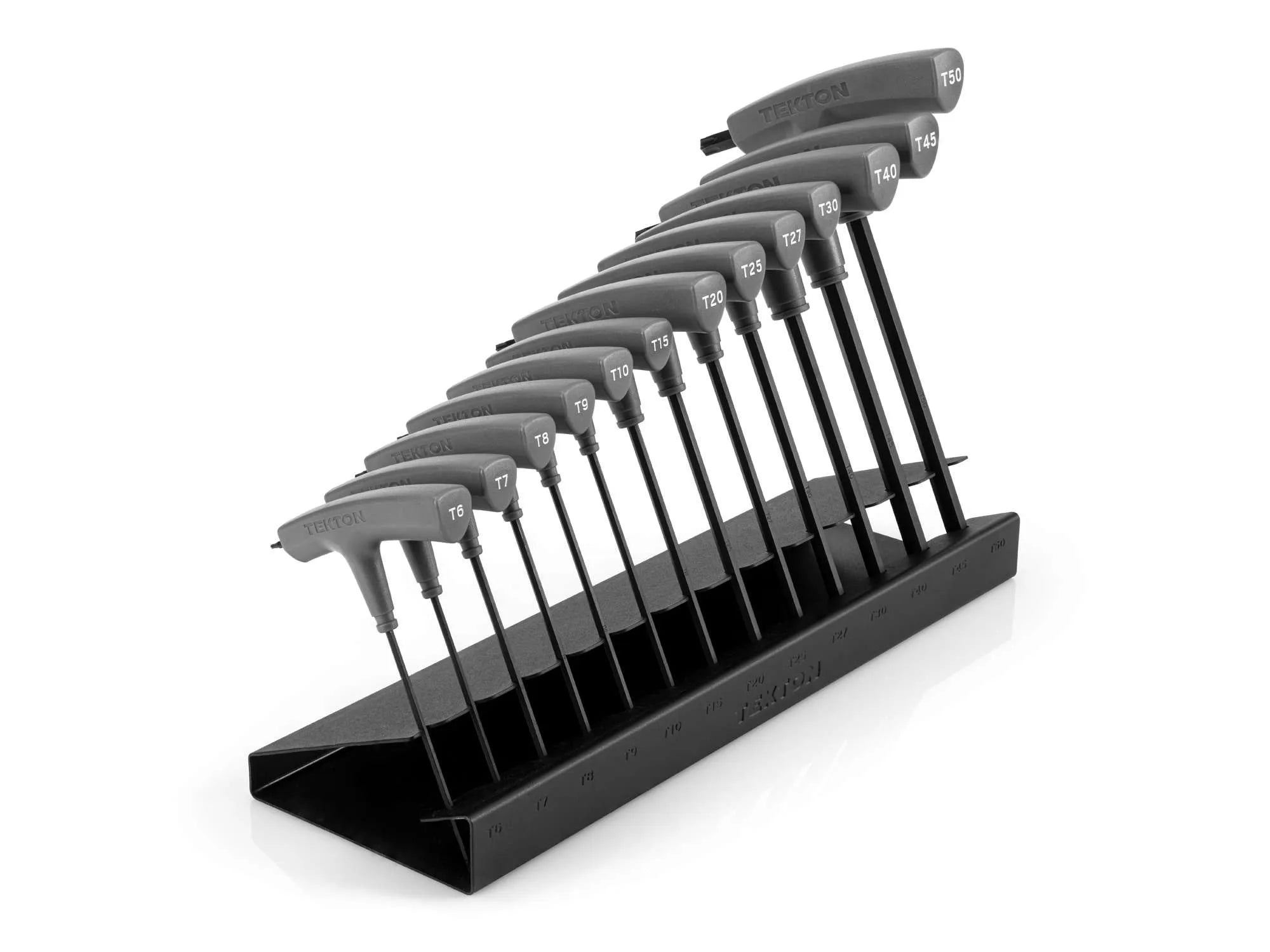 TEKTON Star T-Handle Key Set with Stand, 13-Piece (T6-T50) | KTT92401