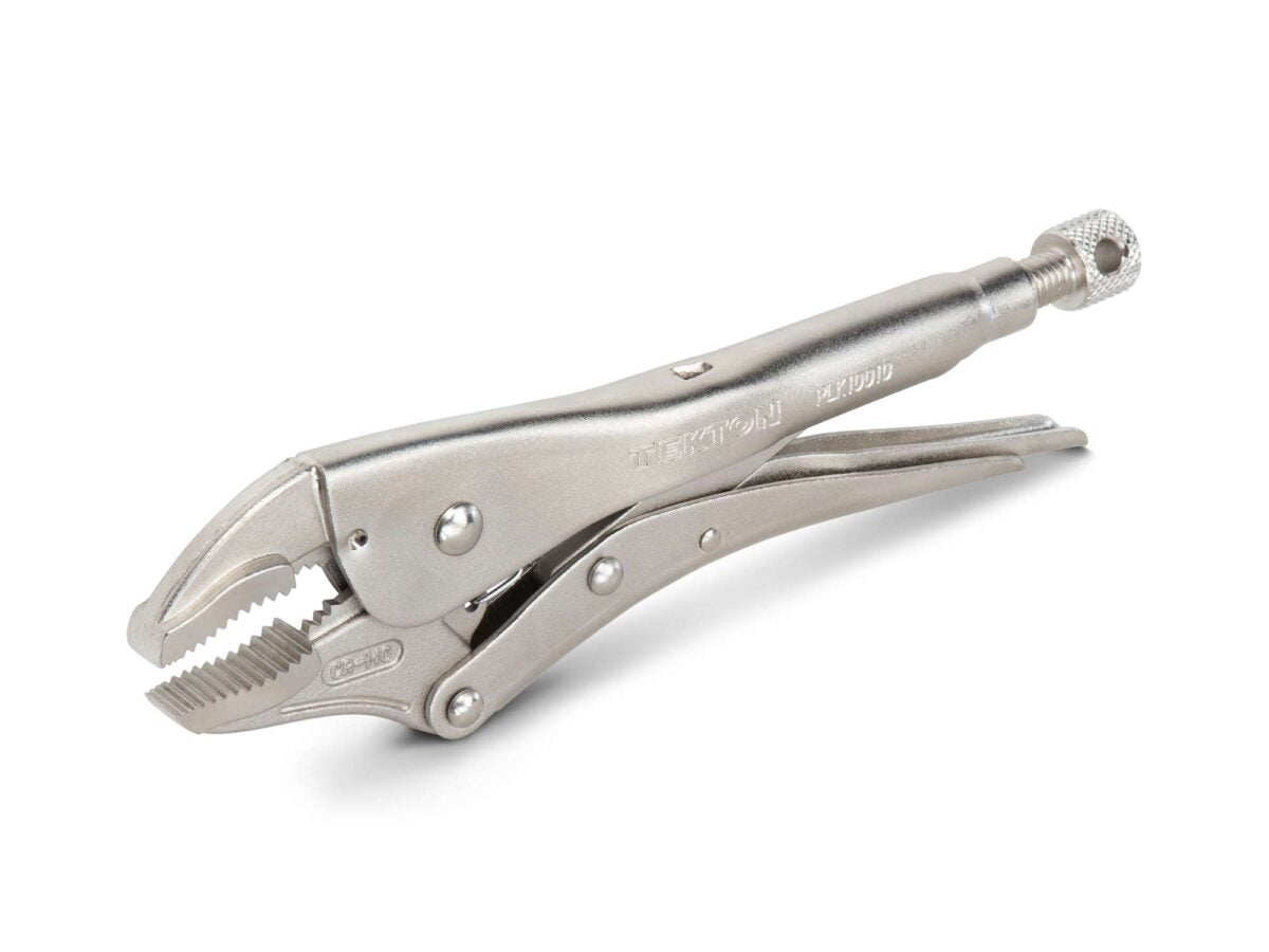 TEKTON 10 Inch Curved Jaw Locking Pliers | PLK10010 Main image