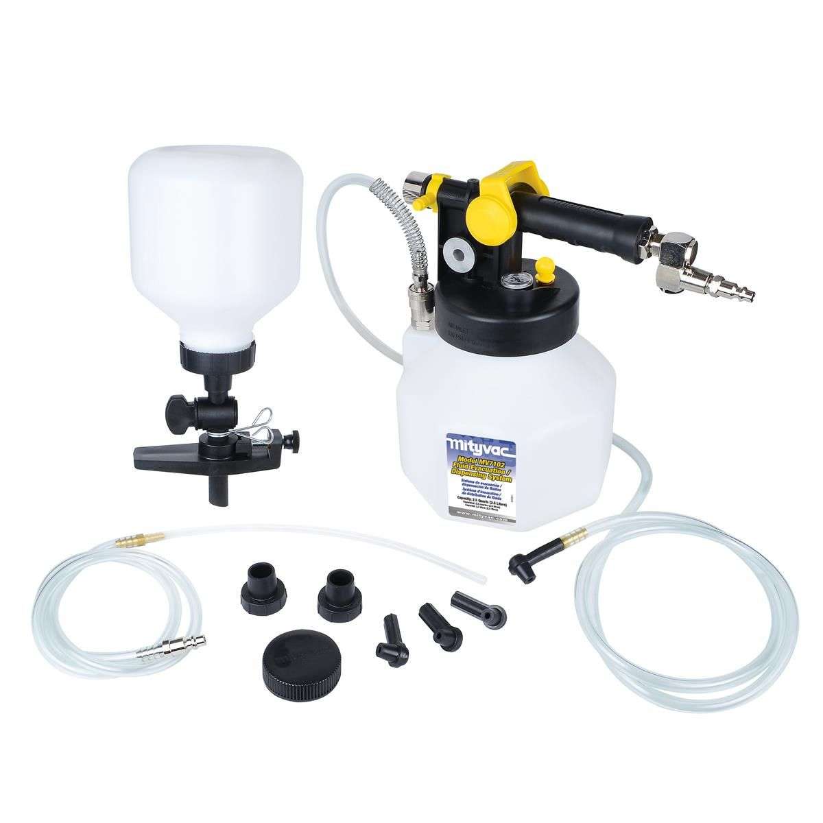 Mityvac Premium Vacuum Brake Bleed Kit, 1-Person Vacuum Brake and Clutch