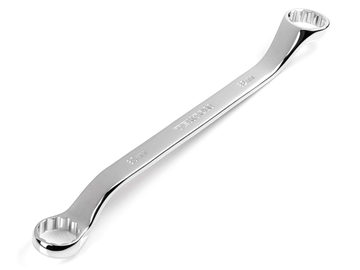 TEKTON 30 x 32 mm 45-Degree Offset Box End Wrench | WBE24330 Main image